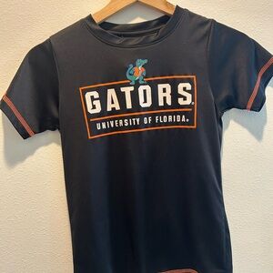 Rivalry Threads Black Tee with Gator Logo